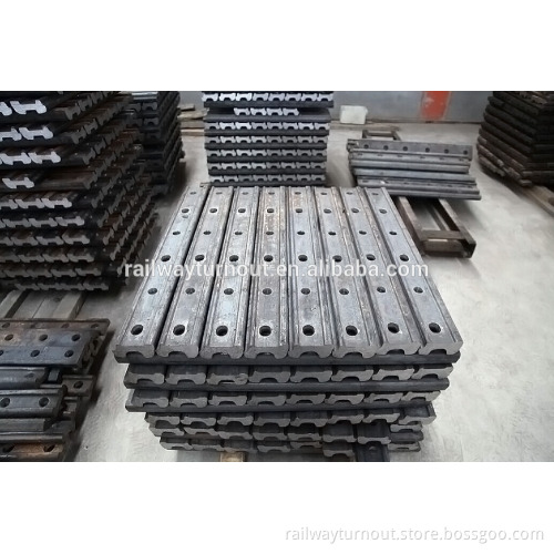 made in China UIC 54 rail simple turnout fishplate